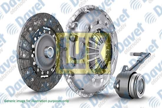 LUK 627304233 Debriyaj Seti Hidrolik Rulmanli Mitsubishi L200 Triton 2.4 Di 4wd Euro 6 14-> Fullback 16>